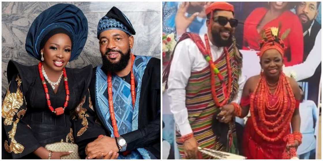 Late Kefee's hubby and new bride Late Kefee's hubby and new bride