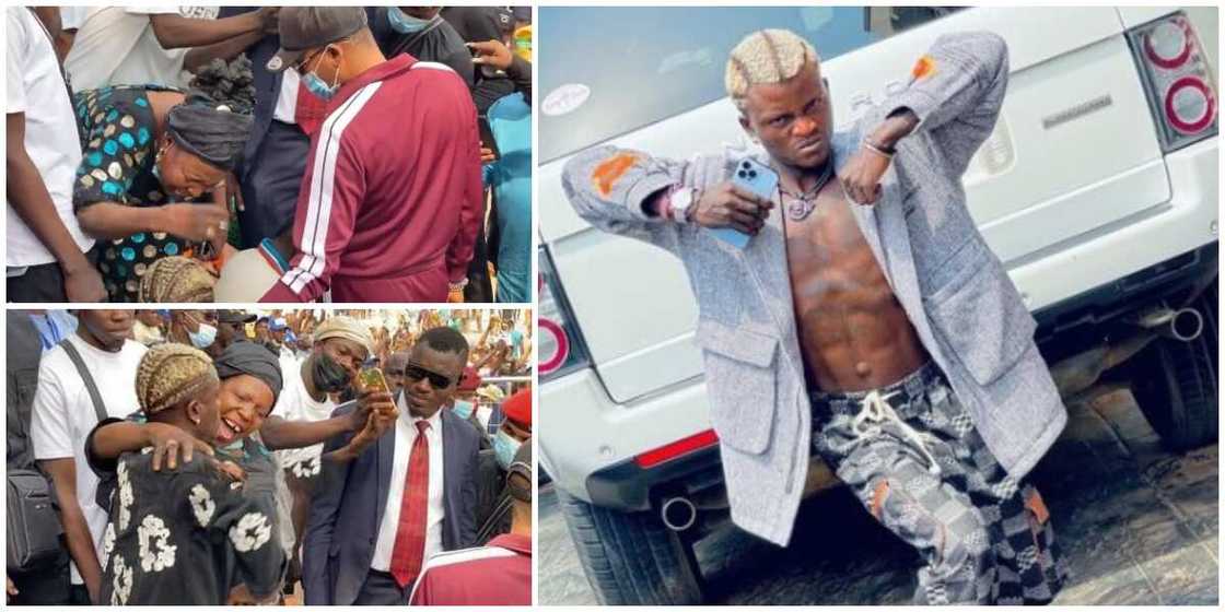 Emotional moment elderly woman hugs Portable tightly at event, rains prayers on him goes viral Emotional moment elderly woman hugs Portable tightly at event, rains prayers on him goes viral