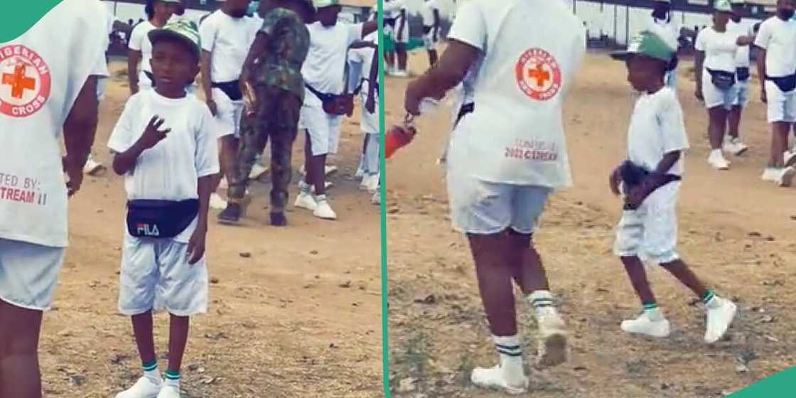 Smallish NYSC member. Smallish NYSC member.