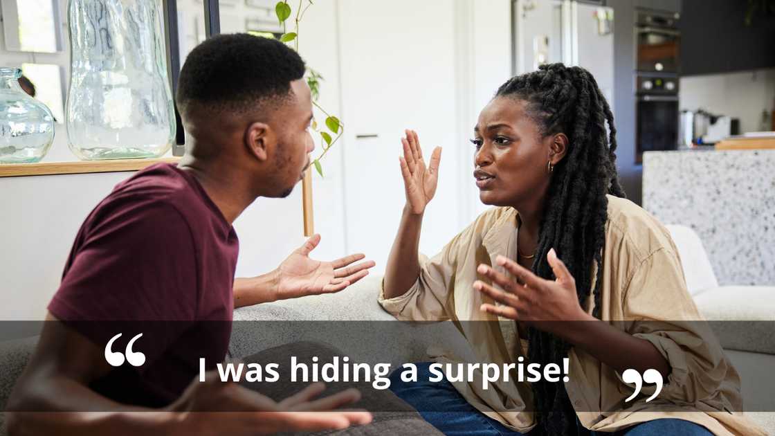 Arguing couple Arguing couple