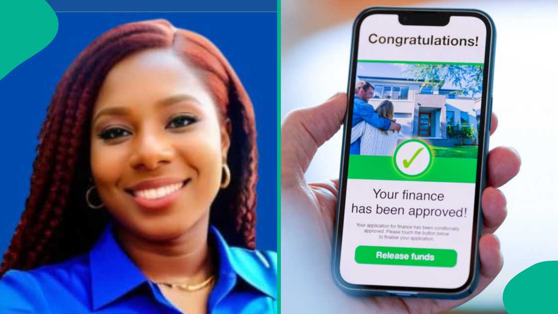 Lady advises people to avoid loan apps. Lady advises people to avoid loan apps.