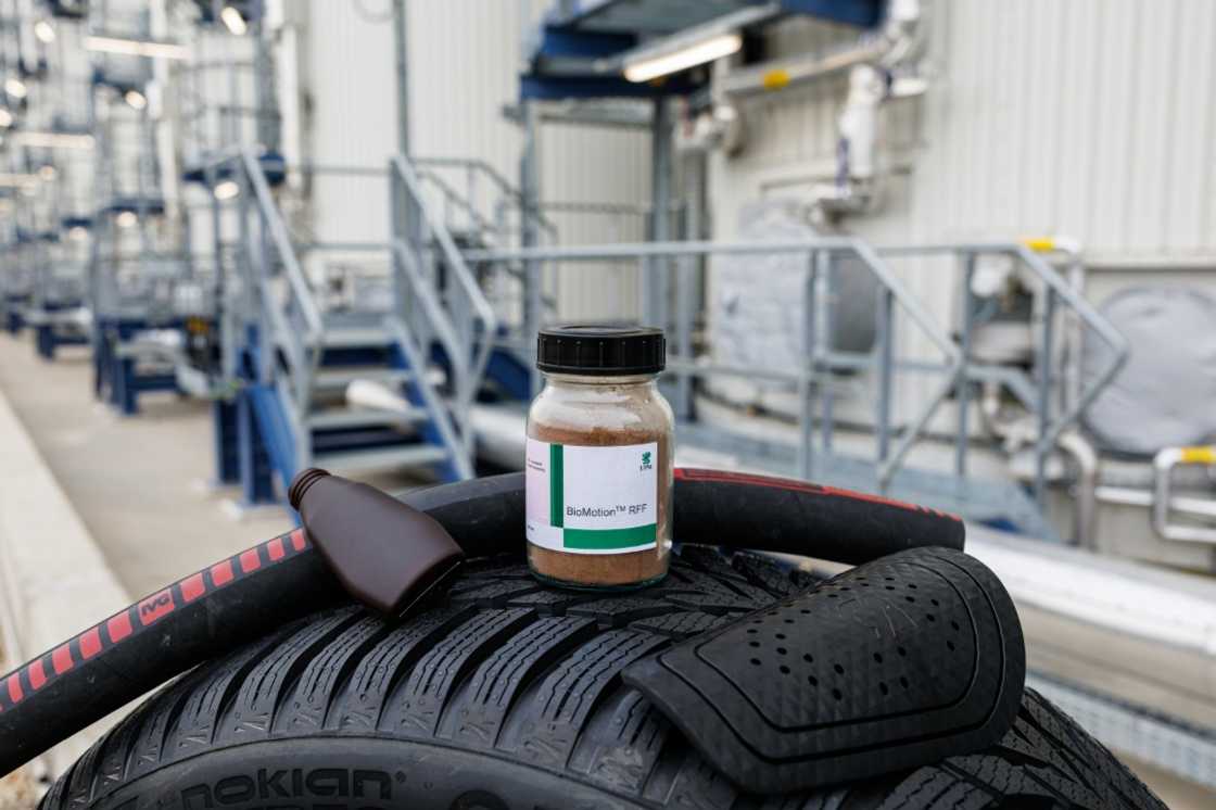 The biomass is processed into materials used in products from containers to car tyres The biomass is processed into materials used in products from containers to car tyres