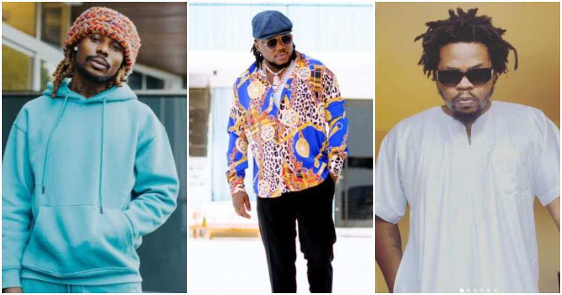 Singers Asake, CDQ, Olamide Singers Asake, CDQ, Olamide