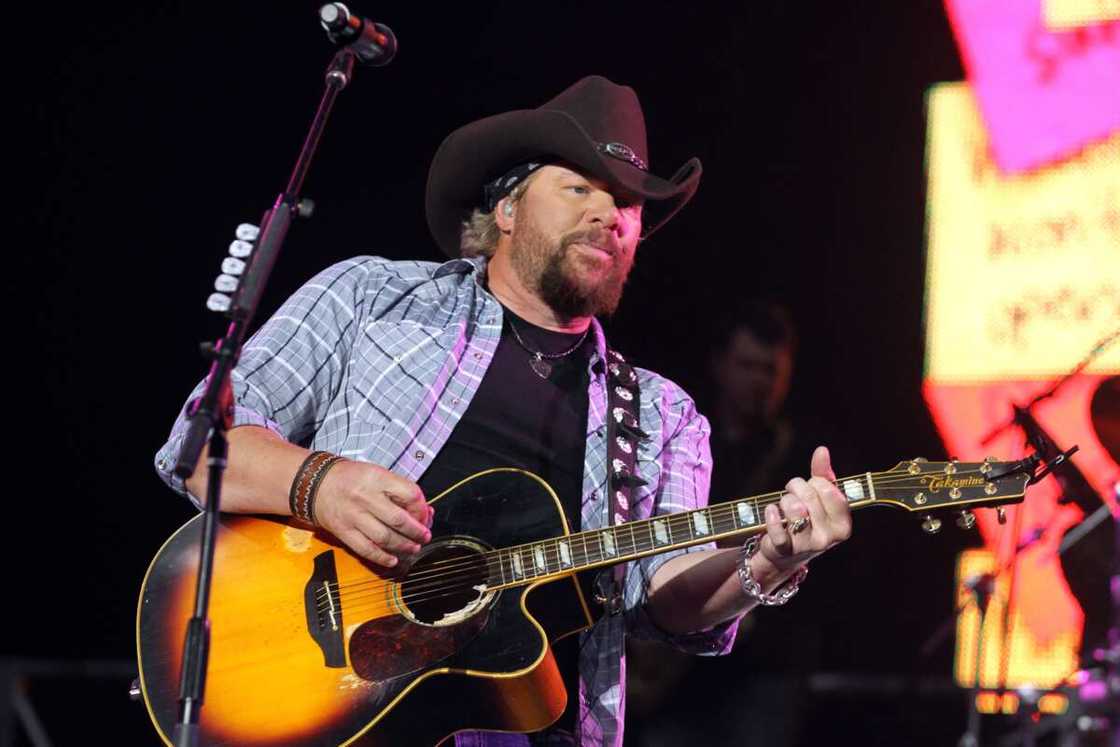 Musician Toby Keith in Indio, California Musician Toby Keith in Indio, California