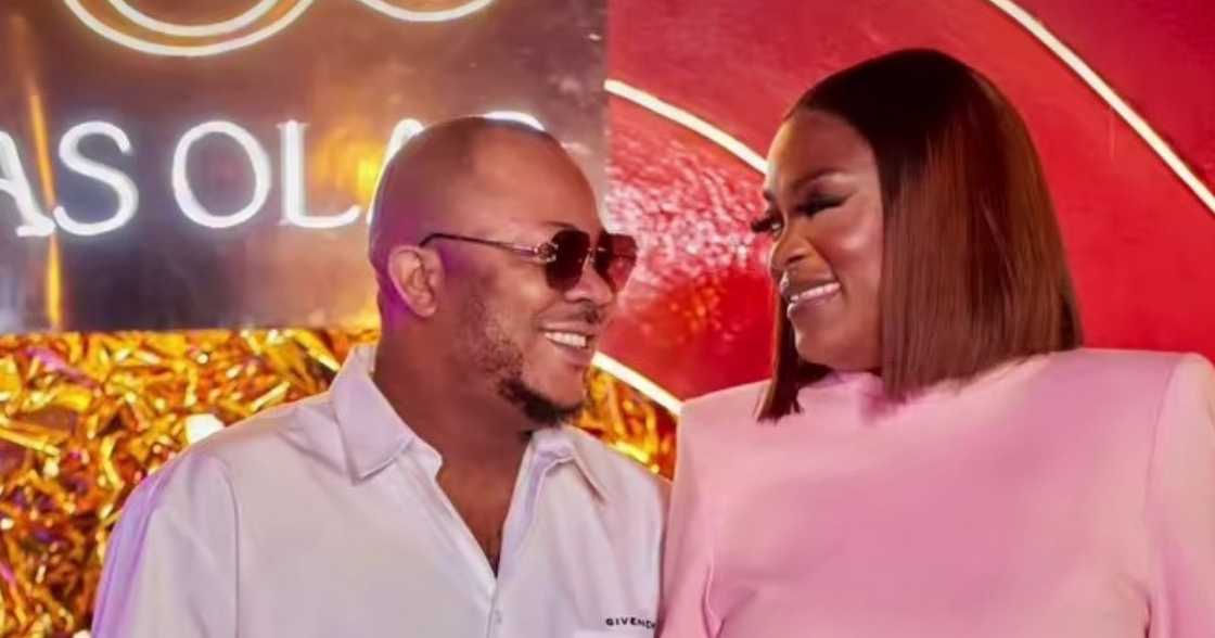 Pero Osaiyemi, 2Baba's former lover, shares video to mark her husband's birthday. Pero Osaiyemi, 2Baba's former lover, shares video to mark her husband's birthday.