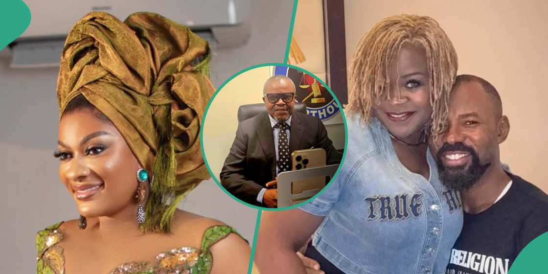 May Edochie's lawyer shares plan with his fans. May Edochie's lawyer shares plan with his fans.