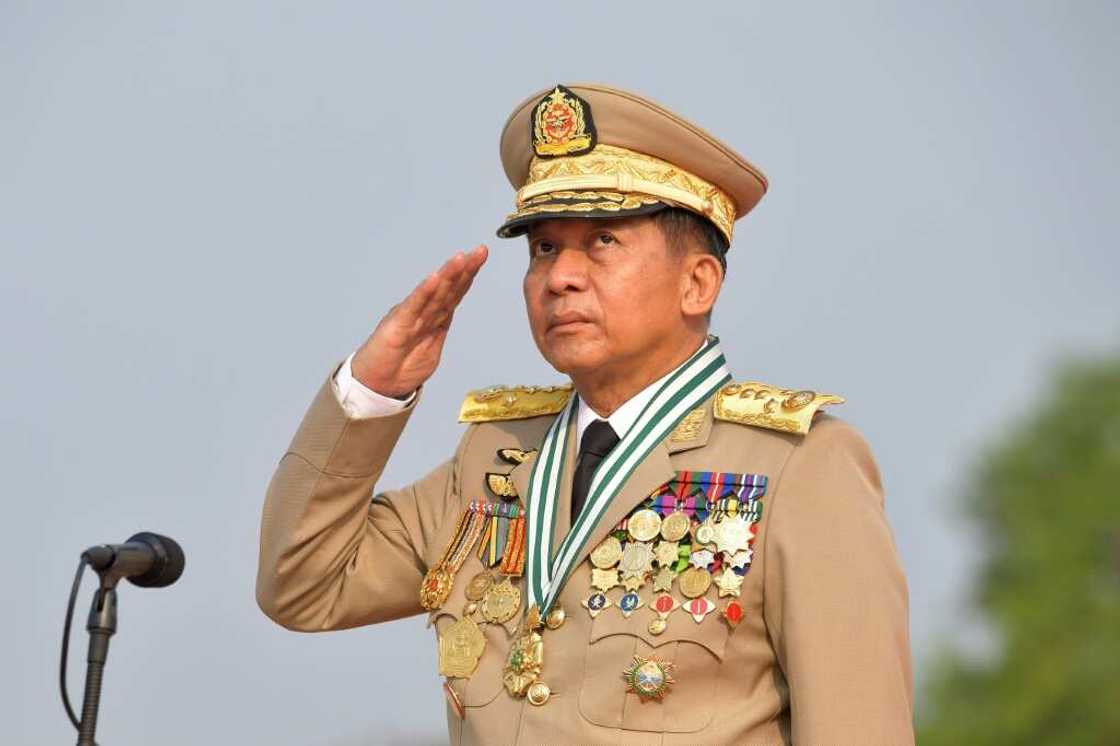 Myanmar's junta chief Min Aung Hlaing has won approval to extend a state of emergency for six more months, state media reported Myanmar's junta chief Min Aung Hlaing has won approval to extend a state of emergency for six more months, state media reported