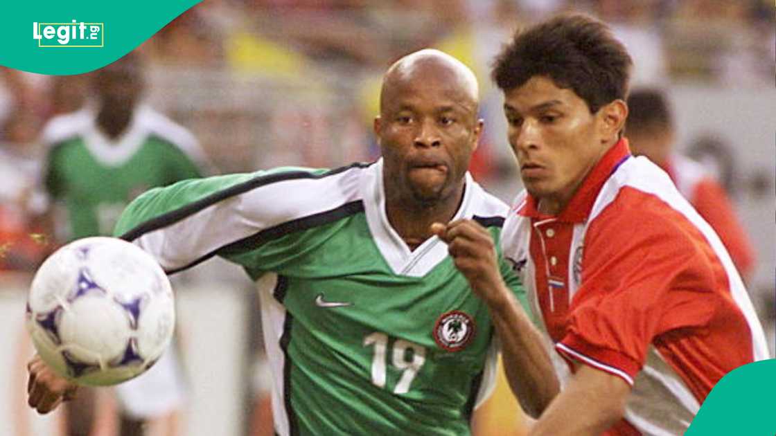 Ben Iroha, Super Eagles, Nigeria, USA 94