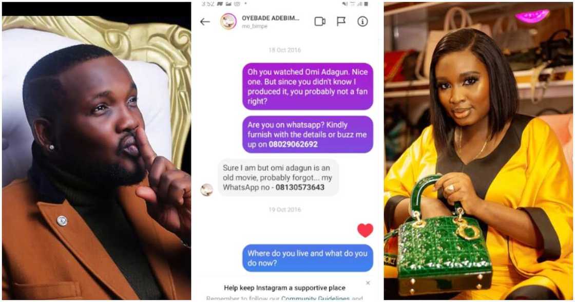 Yomi Fabiyi's chat with Mo Bimpe Yomi Fabiyi's chat with Mo Bimpe