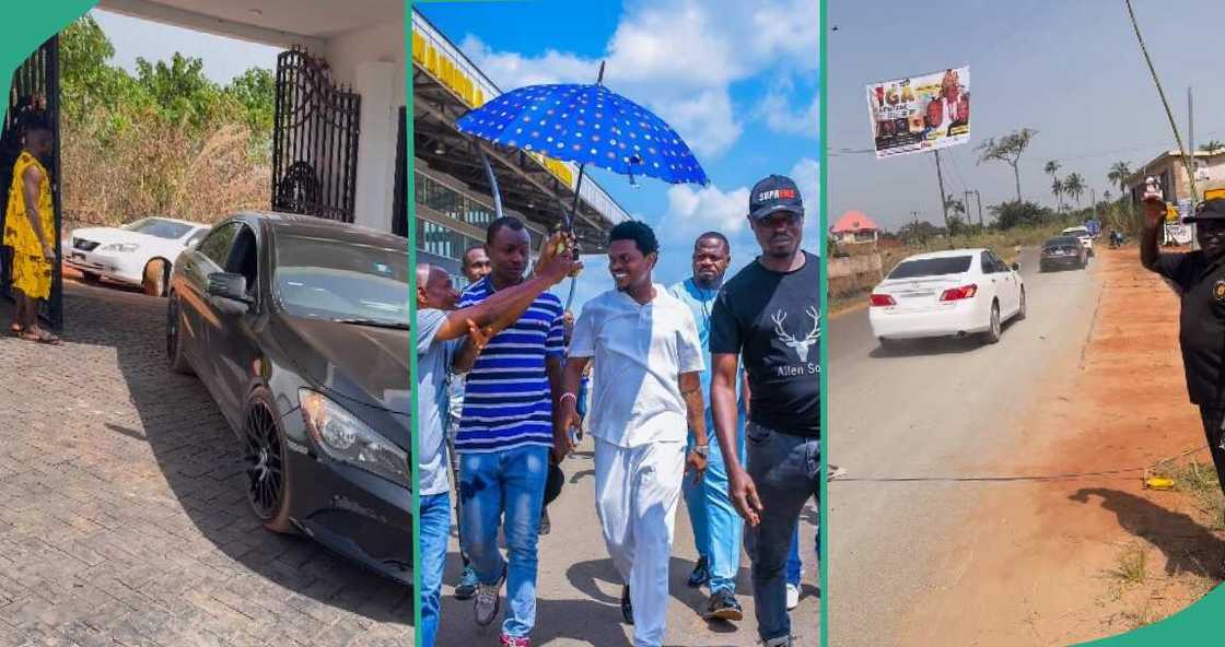 Blord returns to Anambra hometown in grand style ahead of Christmas