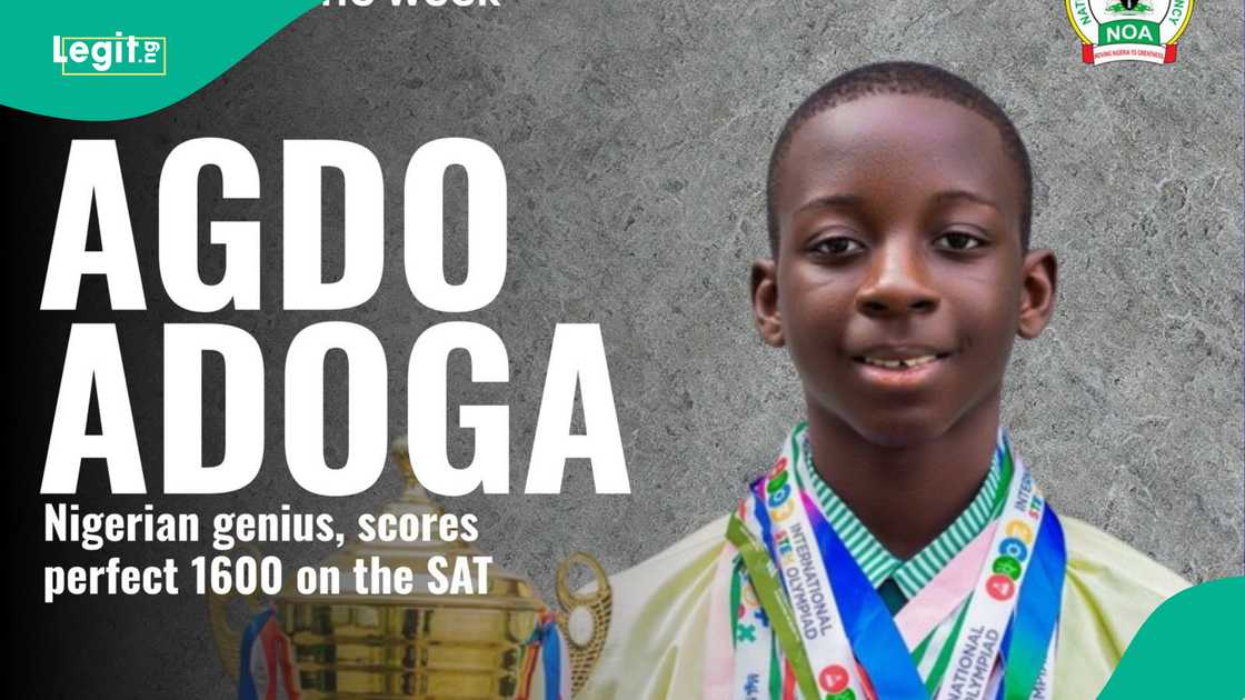 Agbo Adoga becomes first Nigerian to score perfect 1600 on SAT, setting a new academic milestone. Agbo Adoga becomes first Nigerian to score perfect 1600 on SAT, setting a new academic milestone.