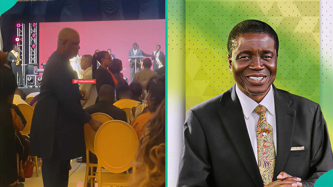 Video of Former Senate President Serving as Usher in Bishop Abioye’s Church Sparks Buzz, Many React