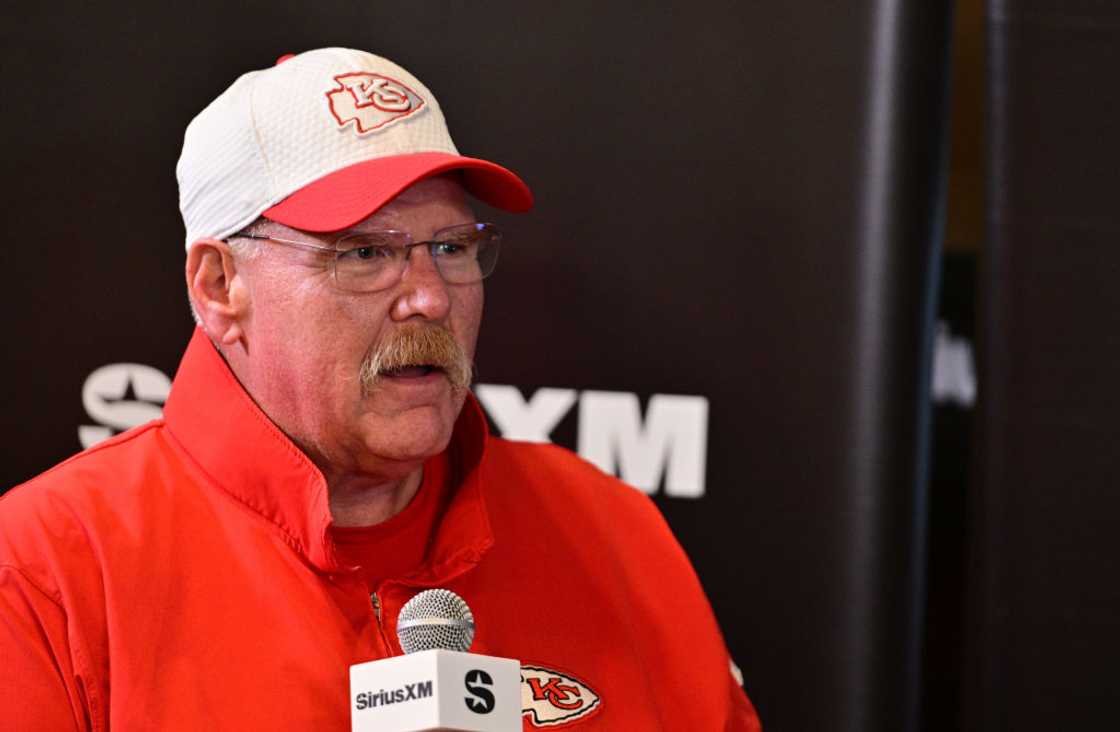 Andy Reid participates in Sirius XM's NFL Radio Town Hall Andy Reid participates in Sirius XM's NFL Radio Town Hall