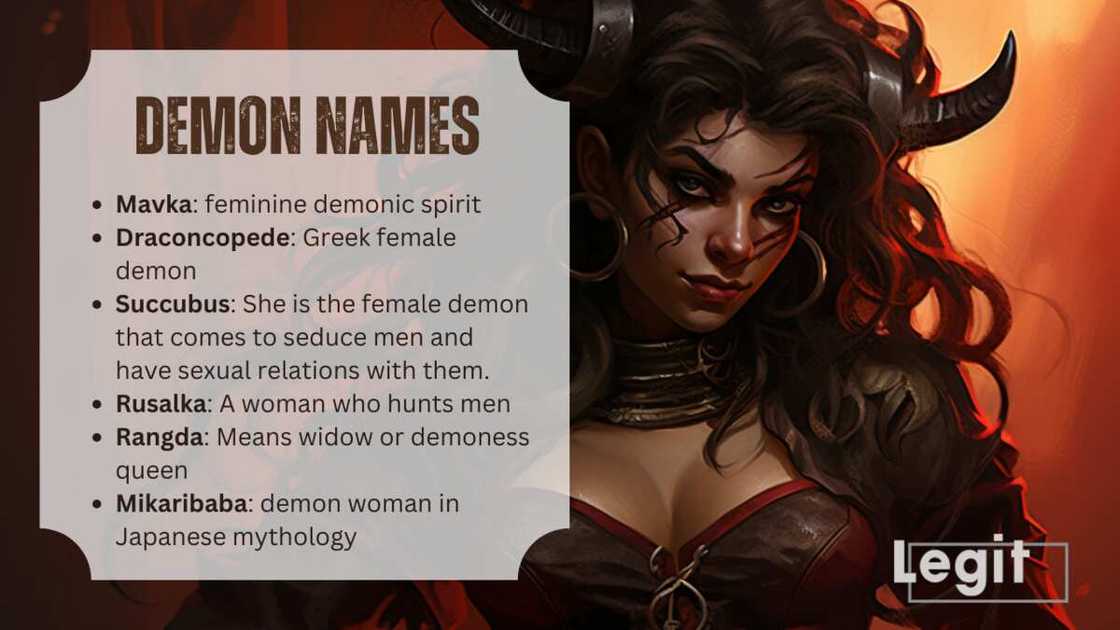 demon names