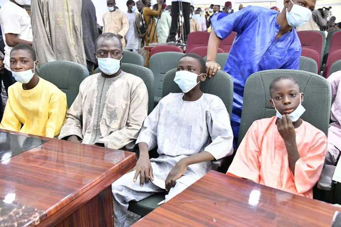 Hotunan daliban Karaga bayan sun kwashe kwanaki 9 hannun yan bindiga Hotunan daliban Karaga bayan sun kwashe kwanaki 9 hannun yan bindiga