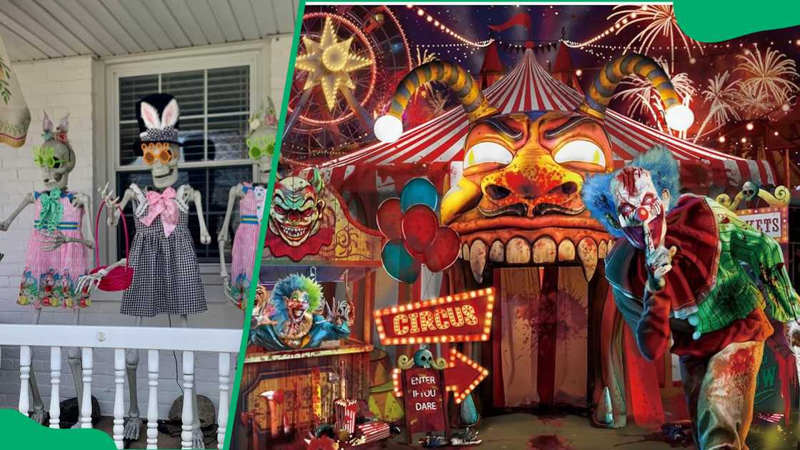 Halloween themes for sinister circus