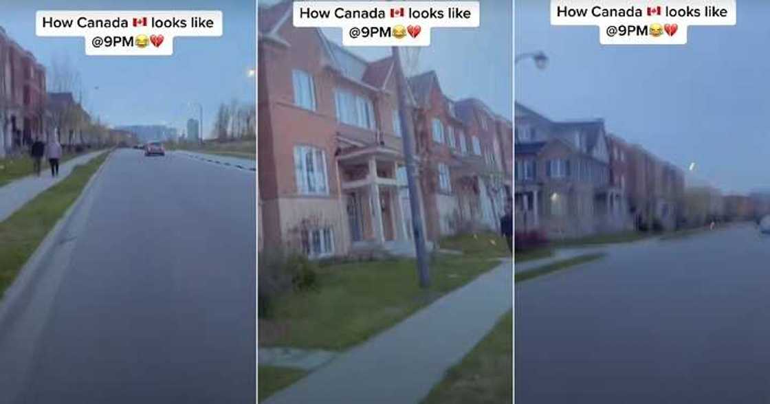 Man shares video of Canada at 9 pm Man shares video of Canada at 9 pm