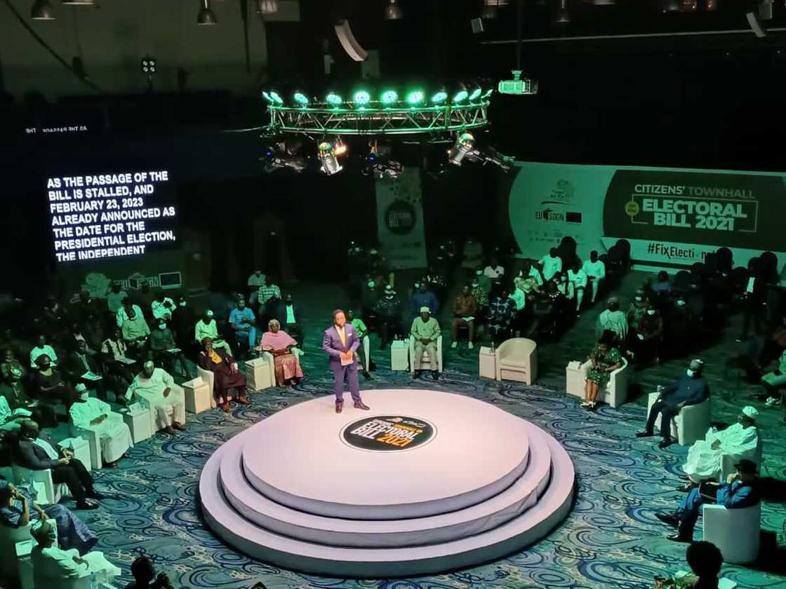 Yiaga Africa's townhall Yiaga Africa's townhall