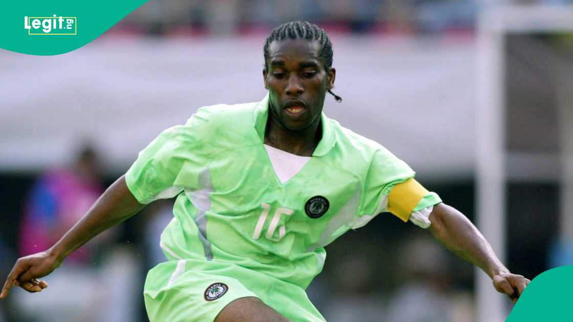 Jay Jay Okocha, Super Eagles, Ronaldinho, PSG, Selecao, Brazil Jay Jay Okocha, Super Eagles, Ronaldinho, PSG, Selecao, Brazil