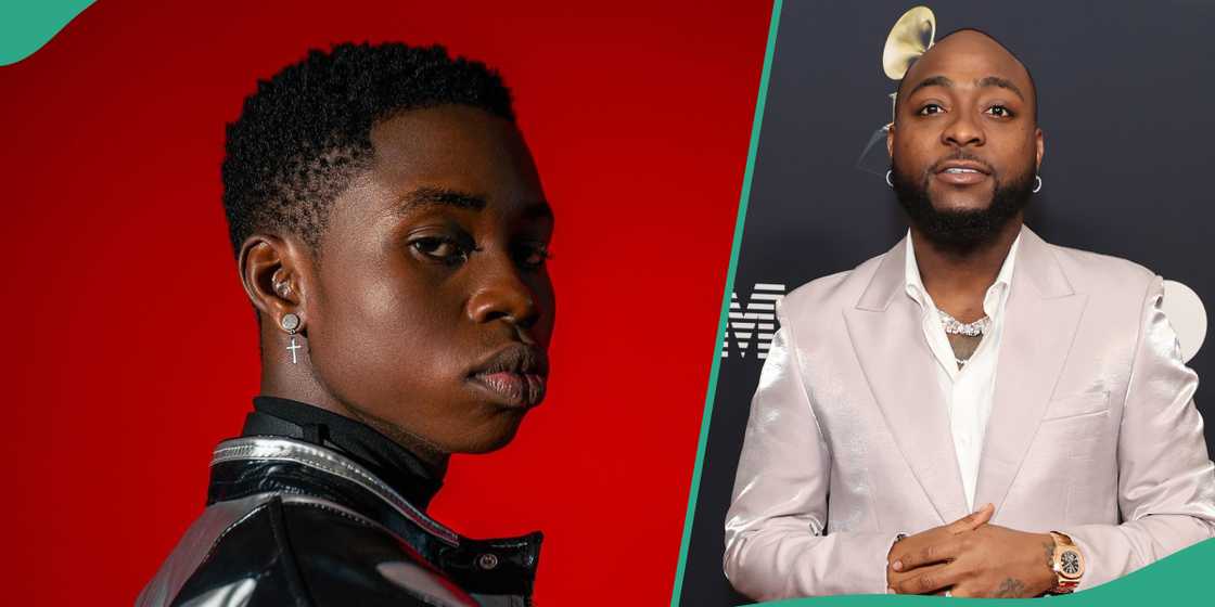 Peller speaks with Davido. Peller speaks with Davido.