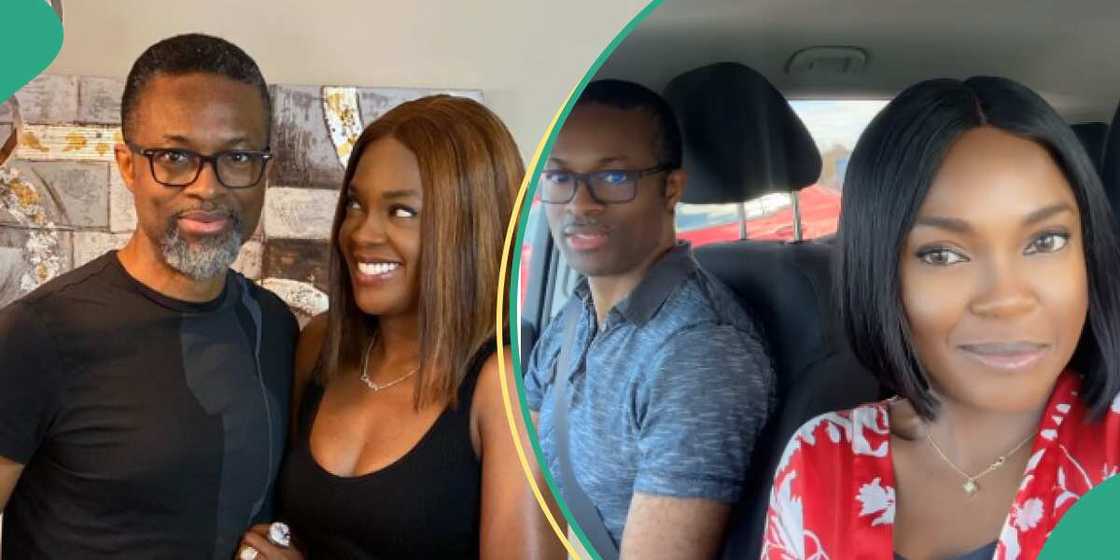 Omoni Oboli marks 23rd wedding anniversary with husband. Omoni Oboli marks 23rd wedding anniversary with husband.