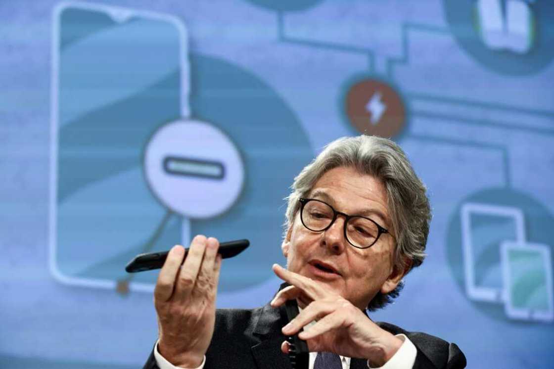 EU industry commissioner Thierry Breton said cybersecurity risks had informed the European Commission's decision to ban TikTok on work devices EU industry commissioner Thierry Breton said cybersecurity risks had informed the European Commission's decision to ban TikTok on work devices
