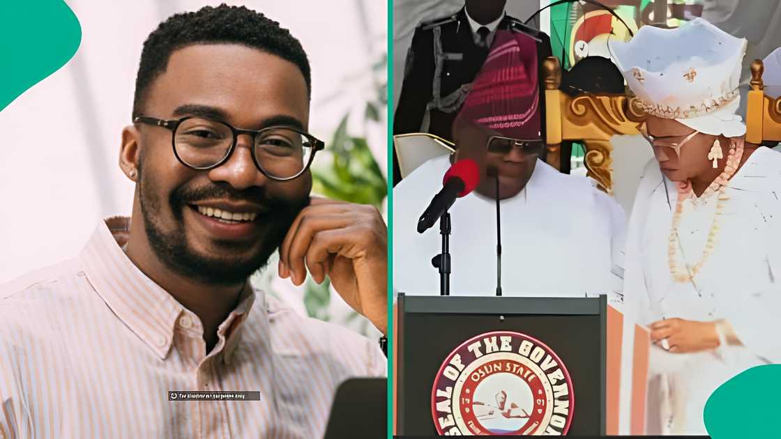 Nigerian man shares moment First Lady spoke to Ooni first