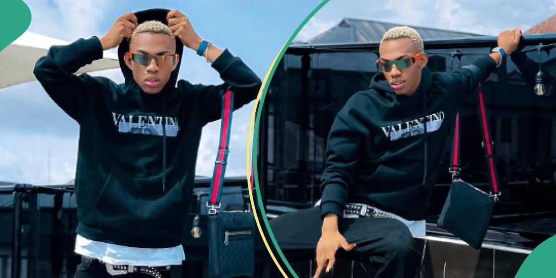 James Brown dresses like a man in stunning photos. James Brown dresses like a man in stunning photos.