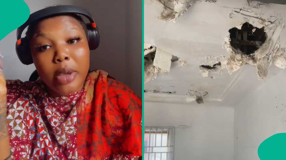 A Nigerian lady has shown how she intends to leave her rented shop after rift with landlord A Nigerian lady has shown how she intends to leave her rented shop after rift with landlord