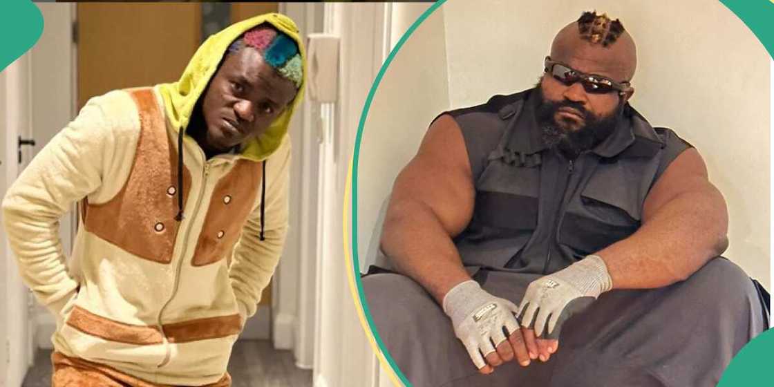 Portable Knocks-out Kizz Daniels bodyguard in a Boxing Match Portable Knocks-out Kizz Daniels bodyguard in a Boxing Match
