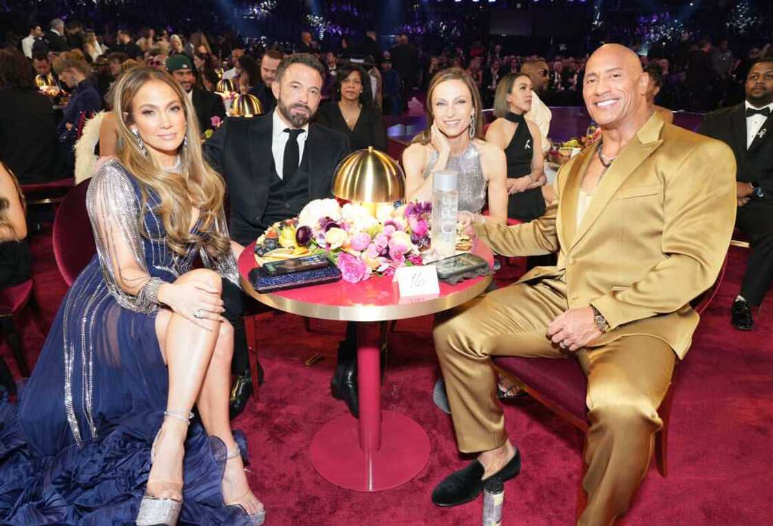Jennifer Lopez, Ben Affleck, Lauren Hashian, et Dwayne Johnson Jennifer Lopez, Ben Affleck, Lauren Hashian, et Dwayne Johnson