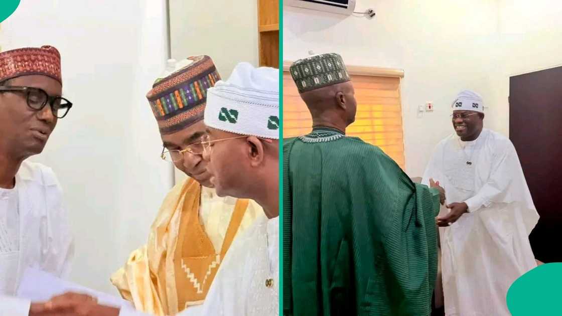 Northern APC politicians are meeting at a high level. Ibrahim Masari and NSA Nuhu Ribadu are attending the meeting. Northern APC politicians are meeting at a high level. Ibrahim Masari and NSA Nuhu Ribadu are attending the meeting.
