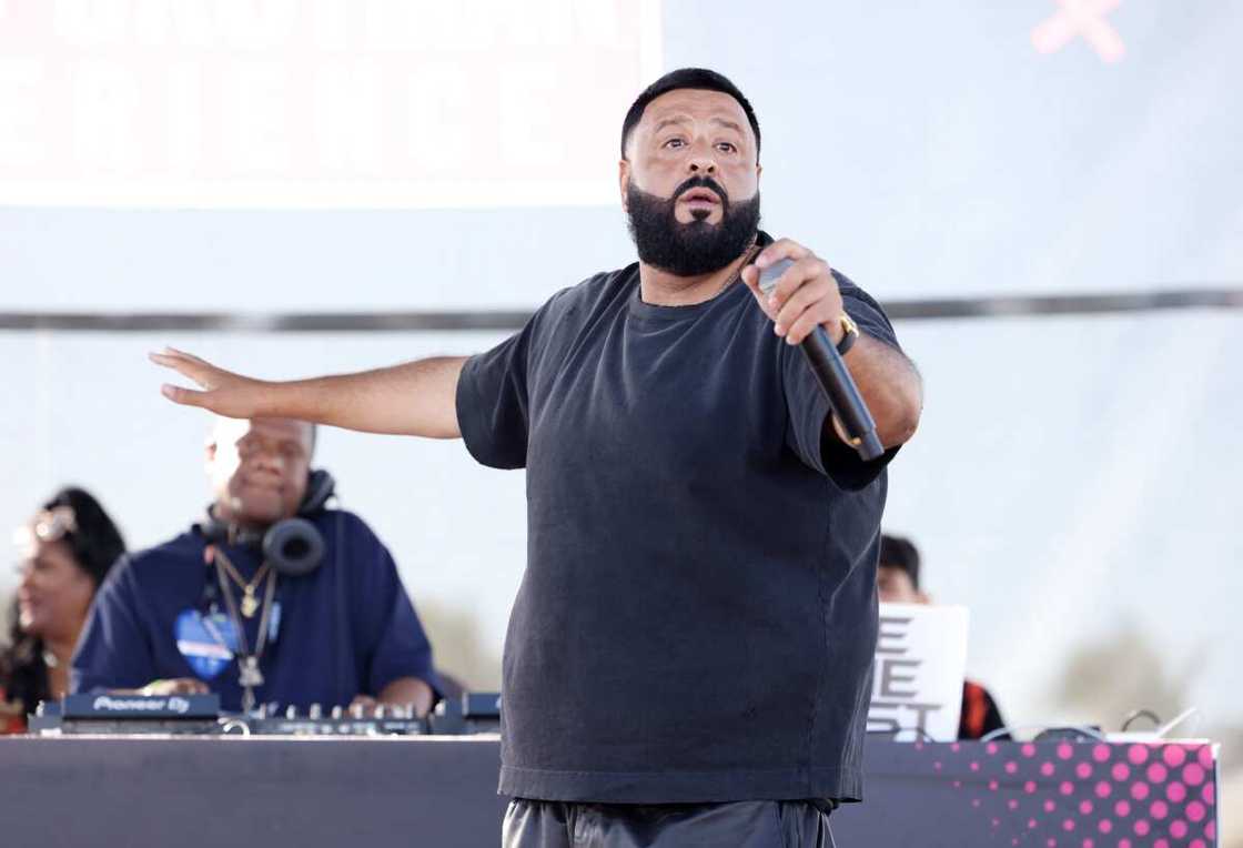 DJ Khaled is seen performing in Florida DJ Khaled is seen performing in Florida