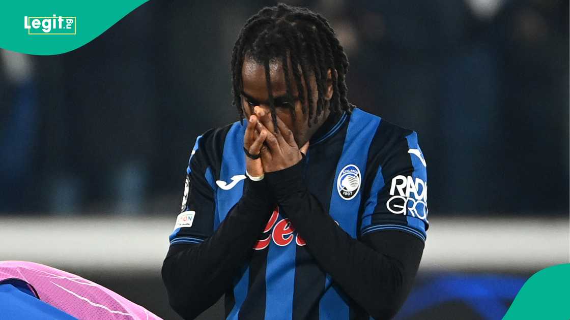 Ademola Lookman, Atalanta, Club Brugge, Gewiss Stadium, Bergamo, Italy, UEFA Champions League. Ademola Lookman, Atalanta, Club Brugge, Gewiss Stadium, Bergamo, Italy, UEFA Champions League.