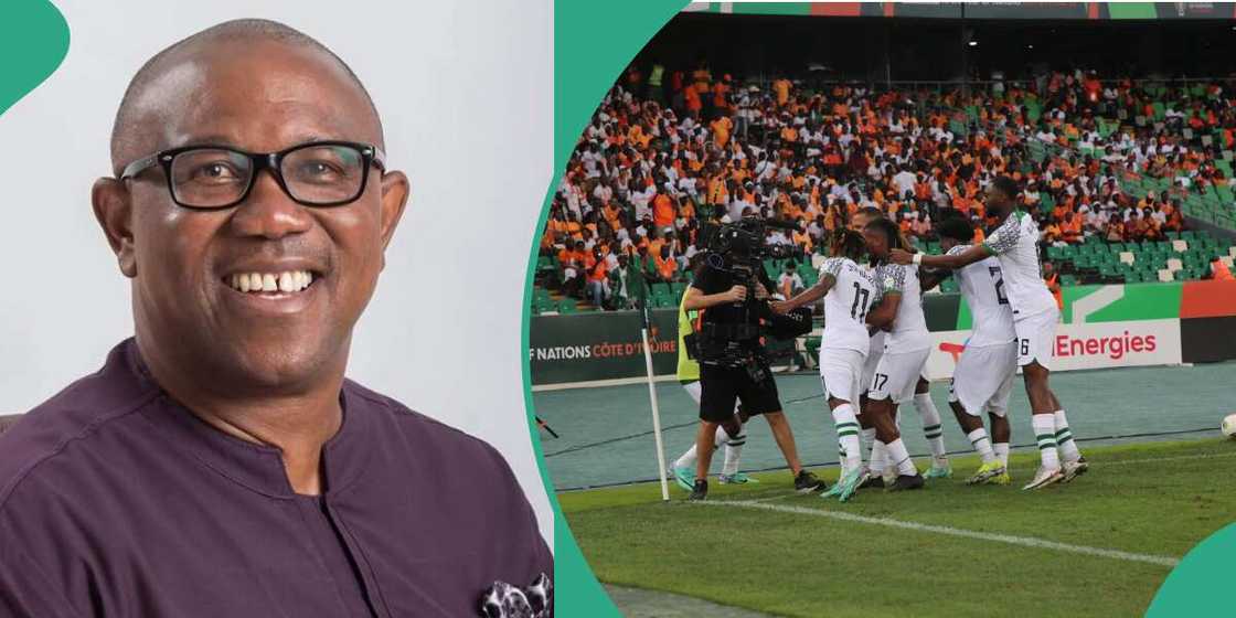 Super Eagles, AFCON, Cameroon, Peter Obi Super Eagles, AFCON, Cameroon, Peter Obi