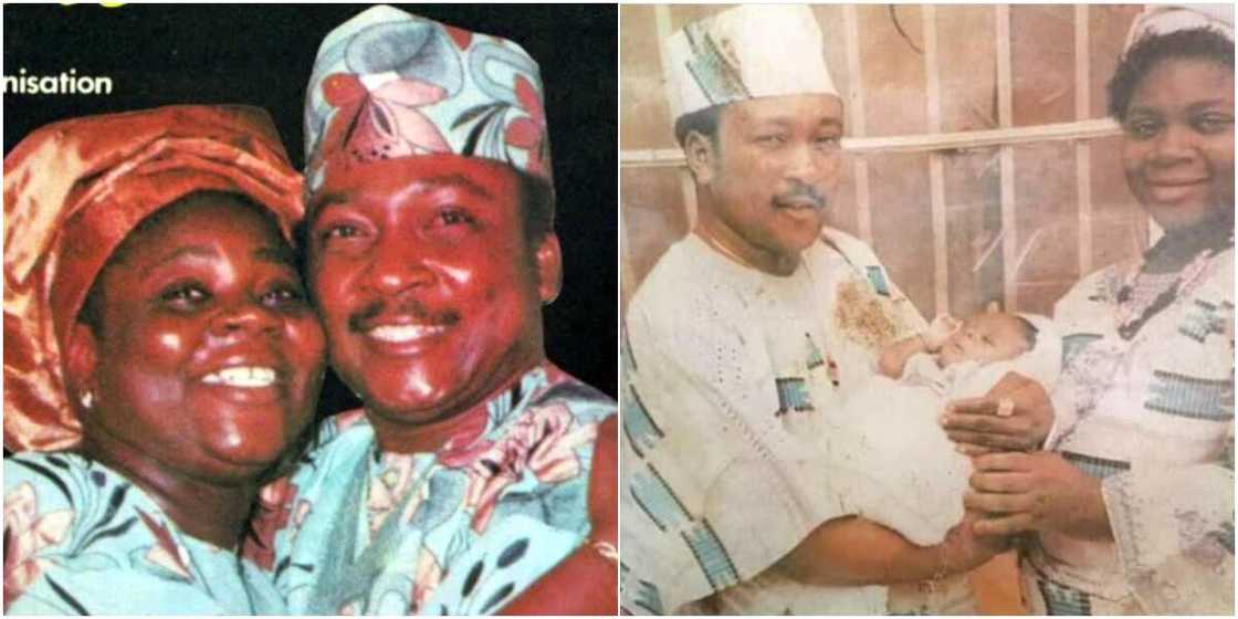 Alhaji Kolawole Ayinla Kolington and Queen Salawa Abeni