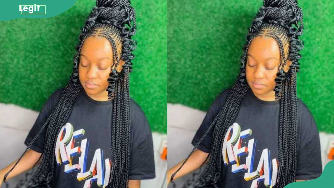 Ghana weaving Shuku hairstyles Ghana weaving Shuku hairstyles