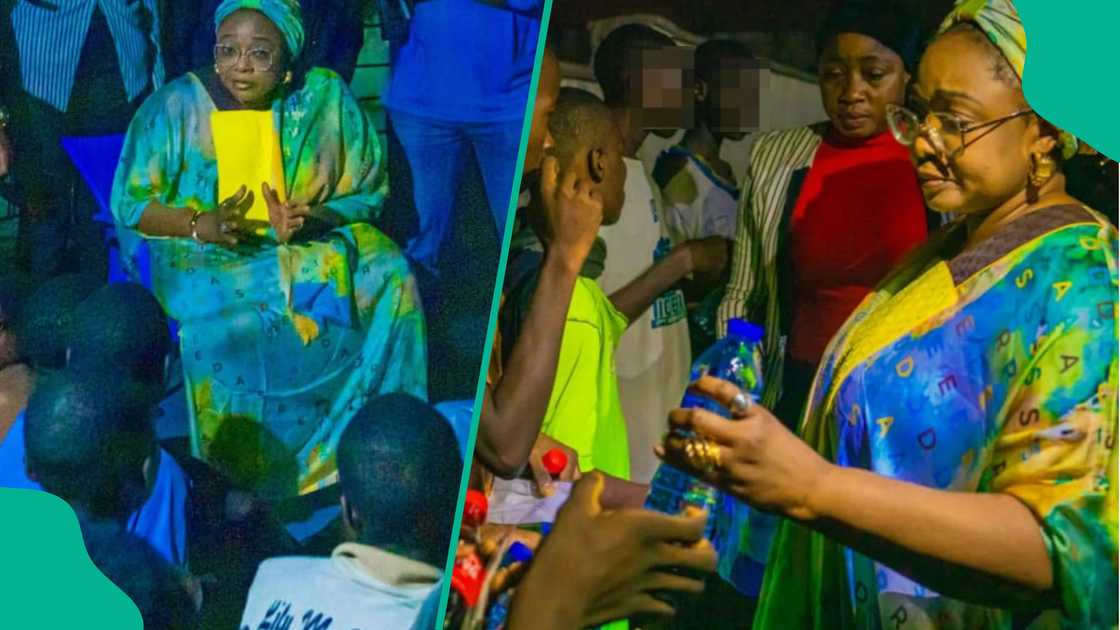 Ministar mata ta ziyarci yaran da aka tsare Ministar mata ta ziyarci yaran da aka tsare