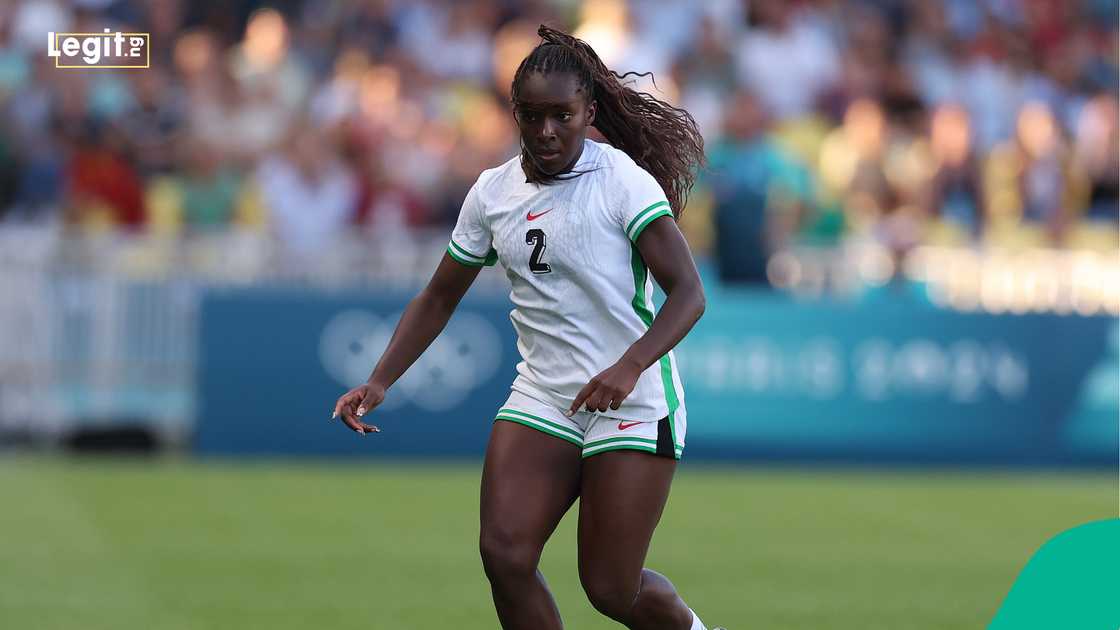 Michelle Alozie, Super Falcons. Michelle Alozie, Super Falcons.