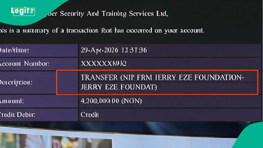 Muslim man emotional after Jerry Eze Foundation sent him millions, shares screenshot of credit alert Muslim man emotional after Jerry Eze Foundation sent him millions, shares screenshot of credit alert