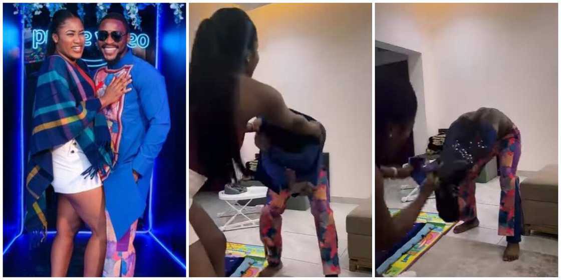 Photos of Tobi and his wife. Photos of Tobi and his wife.