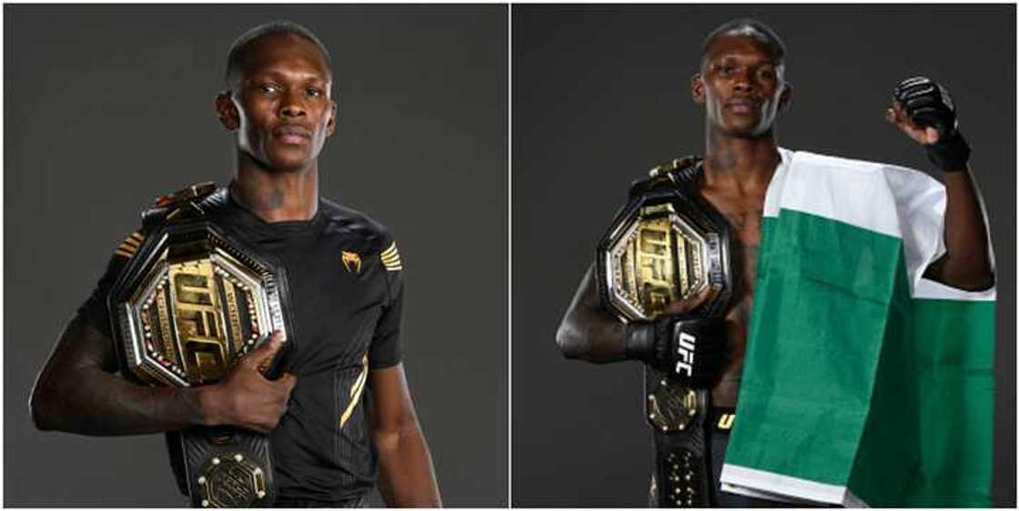 UFC Middleweight Adesanya Begs Nigerians For 1 Favour After Retaining Belt Against Vettori