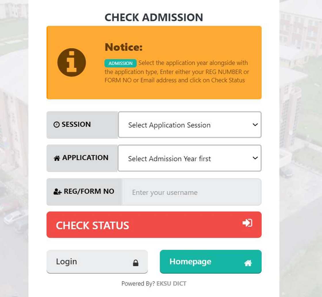 admission status portal admission status portal