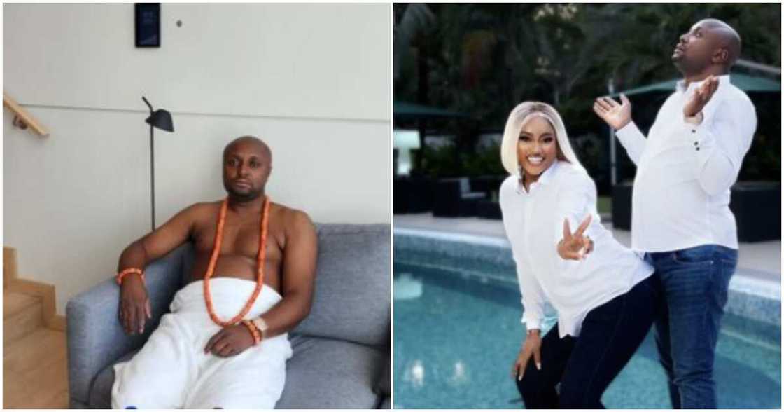 Davido's Isreal DMW and fiancee Davido's Isreal DMW and fiancee
