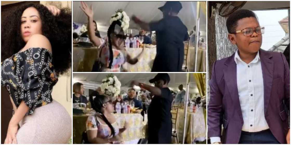 Actress Moyo Lawal Excitedly Rocks the dancefloor as Pawpaw Sprays her money Actress Moyo Lawal Excitedly Rocks the dancefloor as Pawpaw Sprays her money
