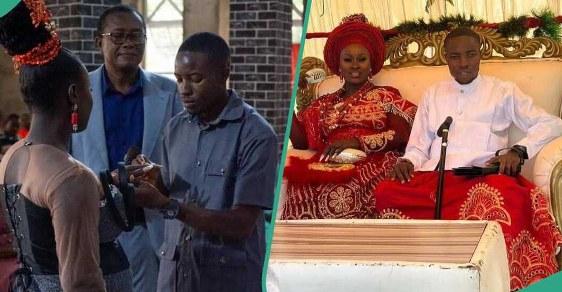 Nigerian man shares why he spent N50k for his wedding Nigerian man shares why he spent N50k for his wedding
