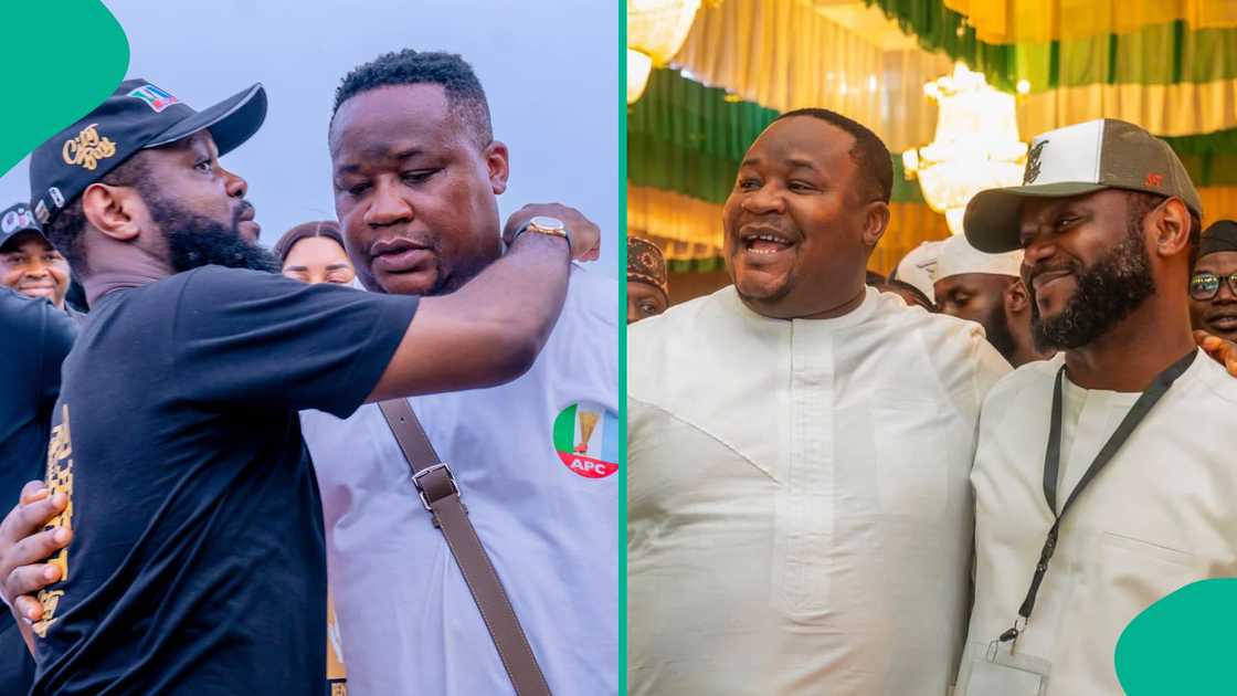 Cubana Chiefpriest celebrates Seyi Tinubu on his new age. Cubana Chiefpriest celebrates Seyi Tinubu on his new age.