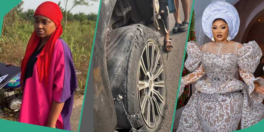 Mercy Aigbe survives auto crash Mercy Aigbe survives auto crash