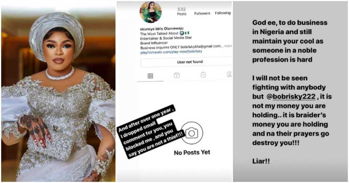 Bobrisky called out by hair vendor Bobrisky called out by hair vendor