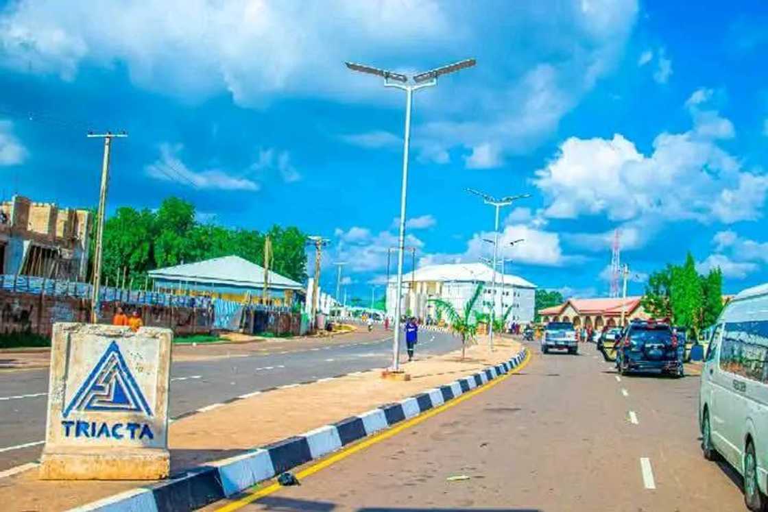 Hanyar da aka sanya wa sunan Muhammadu Buhari a Nasarawa